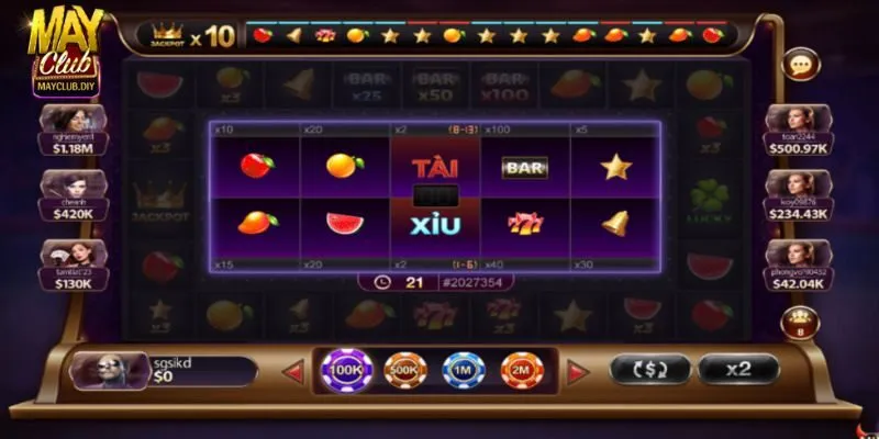 Tổng quan xèng 777 Mayclub